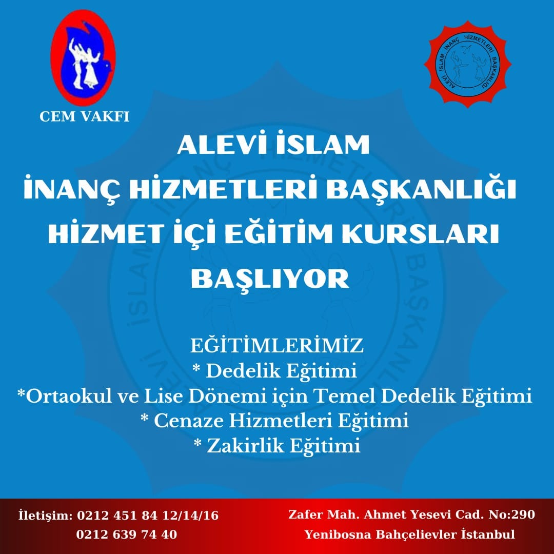 HİZMETİÇİ EĞİTİM KURSLARI BAŞLIYOR