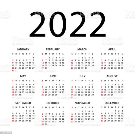 2022 ALEVİ TAKVİMİ