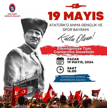19 Mayıs Atatürk’ü Anma Gençlik ve Spor Bayramımı Etkinliği